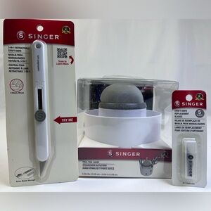 Singer Pin & Tool Caddy with Craft Knife & craft knife blade refill